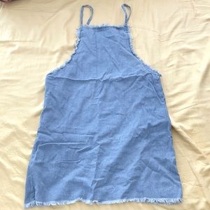 Forever 21 Denim Apron Style Dress